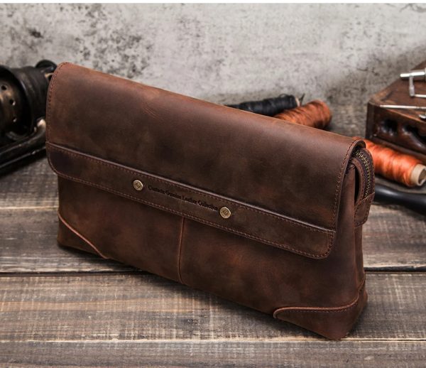 Cowhide Clutch