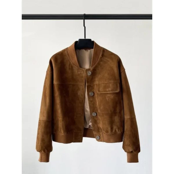 Nua Suede Crop Jumper