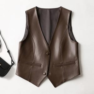 Napa leather Vest