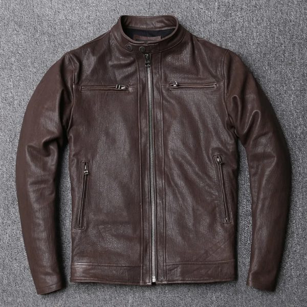 Brown Riding Leather Jacket
