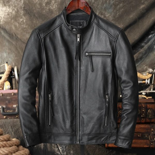 Retro Riding Leather Jacket