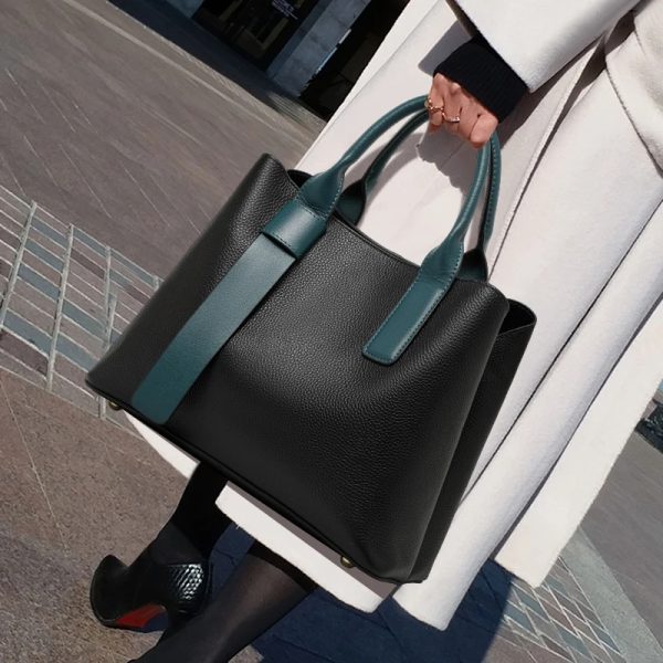 Leather Tote Bag - Image 5