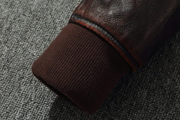 Top Gun Inspired Leather Jacket - Image 5