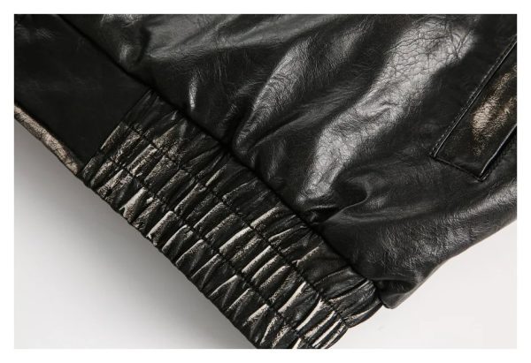 Street Wear Leather Jacket - Image 3