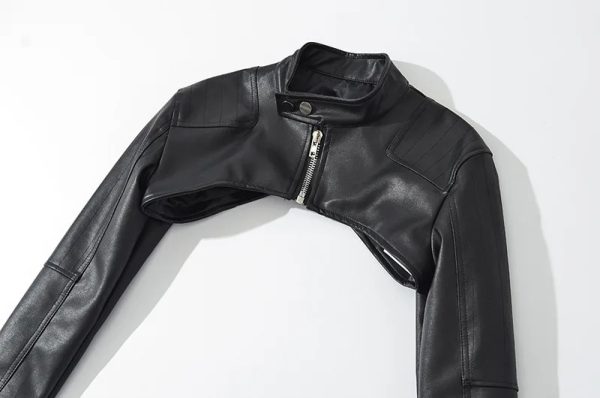 Bolero Leather Jacket - Image 10