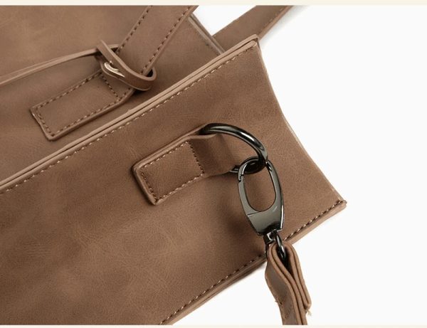 Portable Computer Leather Bag - Image 7