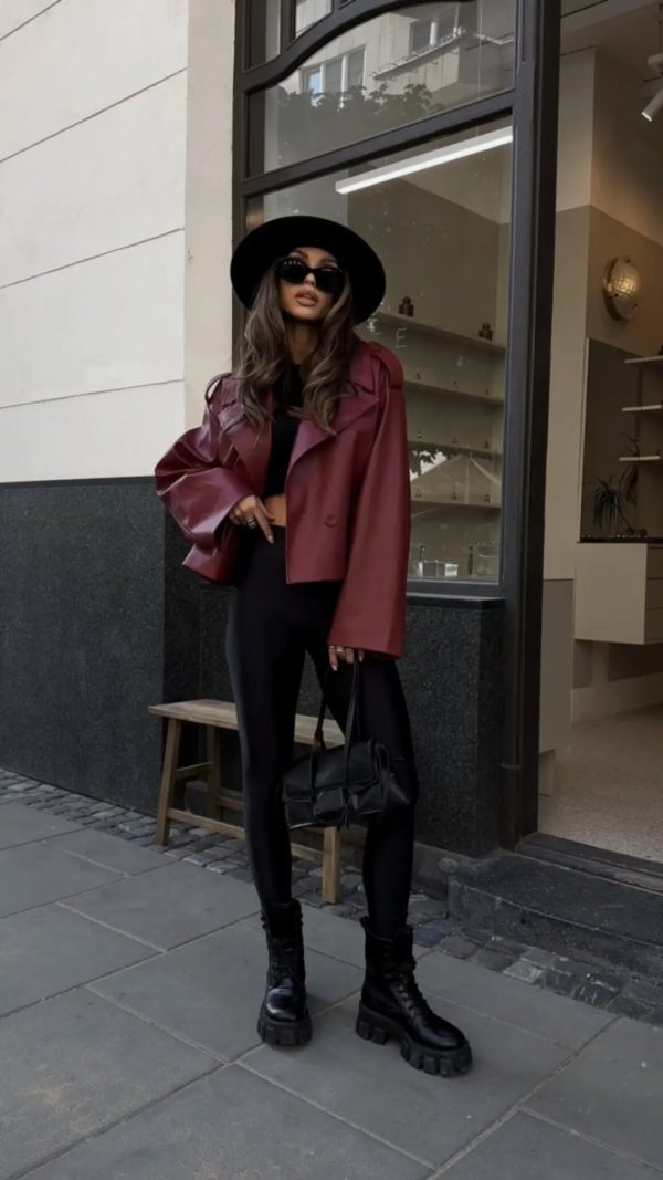 Casual Leather Jacket - Image 3