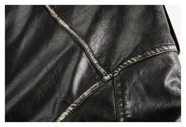 Street Wear Leather Jacket - Image 5