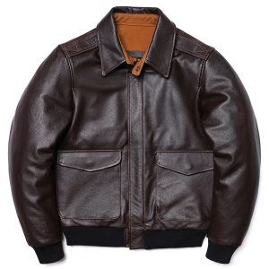 Military Style Leather Jacket