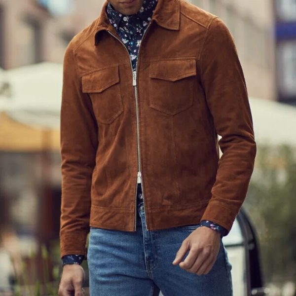Lazio Suede Leather Jacket - Image 5