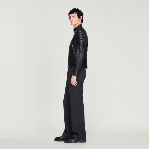 Sandro Leather Jacket - Image 3