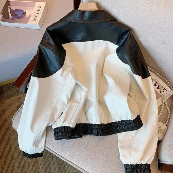 Casual Riding Leather Jacket - Image 2