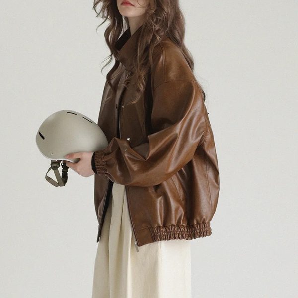 Ballon Napa Leather jacket - Image 6