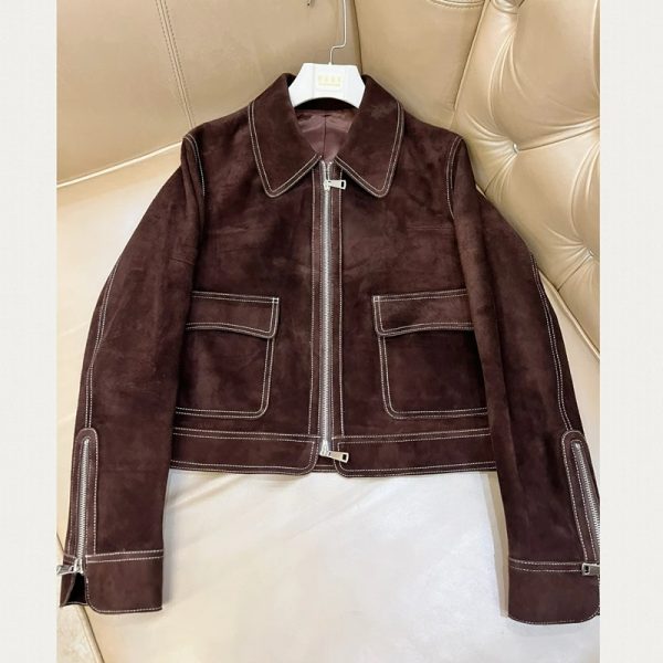 Minella Suede Leather Jacket