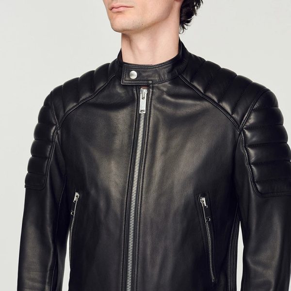 Sandro Leather Jacket - Image 2