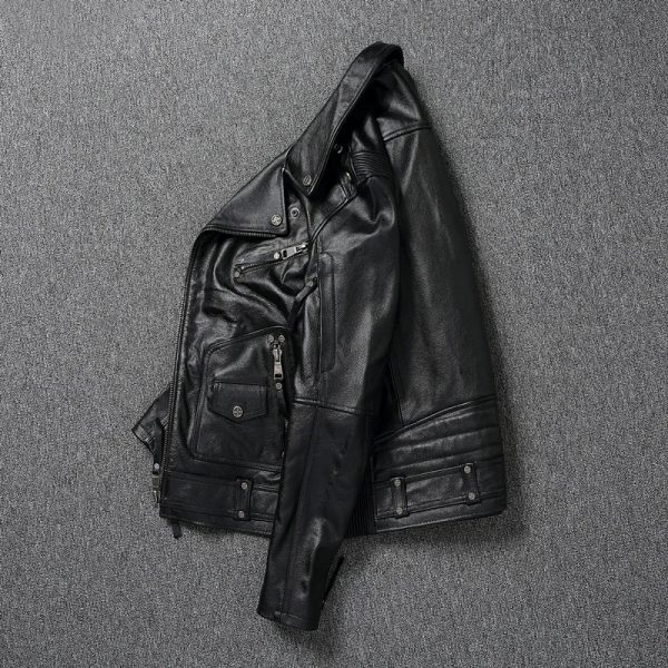 Harley Riding Leather Jacket - Image 2