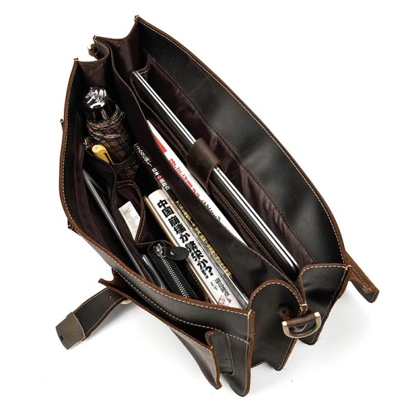 Leather Shoulder Bag - Image 5