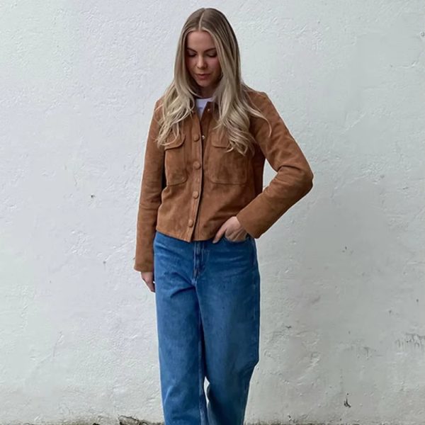 Vintage Suede Leather Jacket