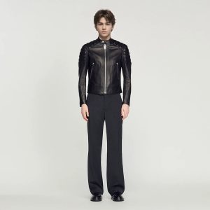 Sandro Leather Jacket
