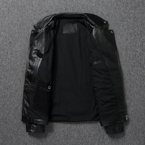 Harley Riding Leather Jacket - Image 3
