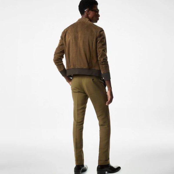 British Fashionable Suede Leather Jacket - Image 3