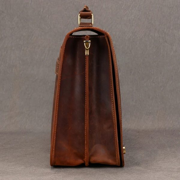 Leather Buisness Briefcase - Image 2