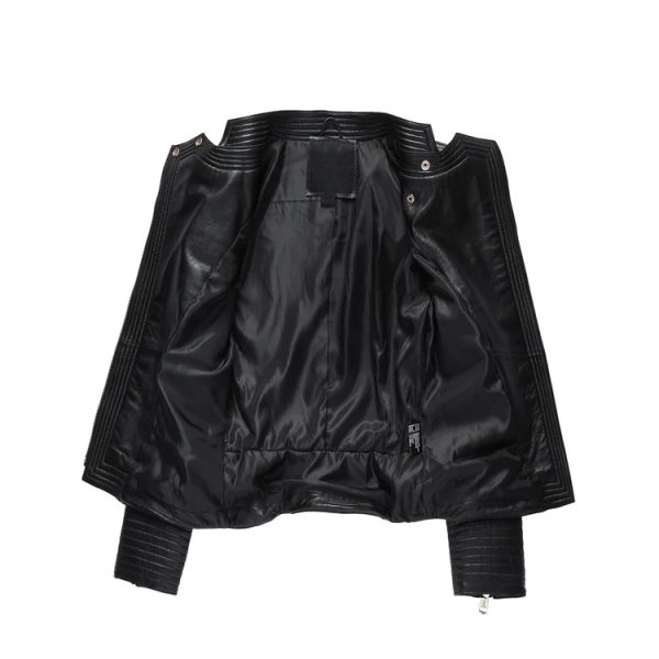 Trendy Riding Leather jacket - Image 3