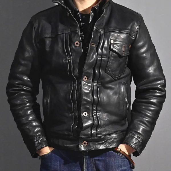 Winslow Leather Unlined Leather Jacket - Image 4