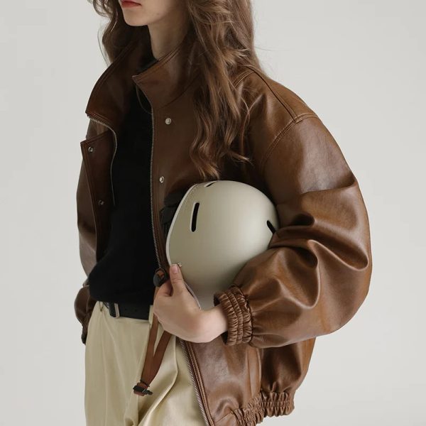 Ballon Napa Leather jacket - Image 4
