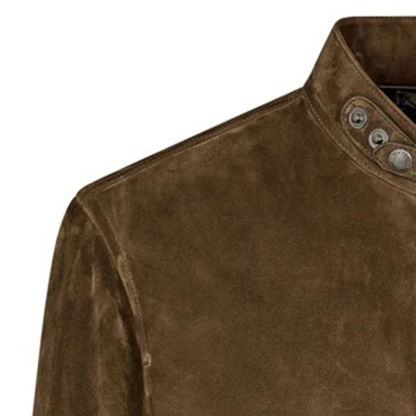 British Fashionable Suede Leather Jacket - Image 4
