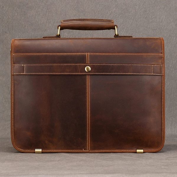 Leather Buisness Briefcase - Image 3