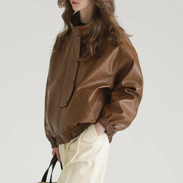 Ballon Napa Leather jacket - Image 5