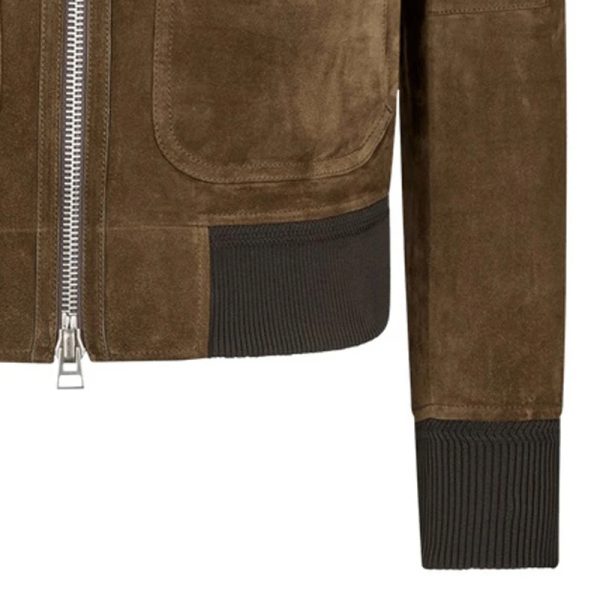 British Fashionable Suede Leather Jacket - Image 5