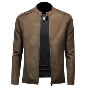 Men's SC Motorcycle Leather Jacket