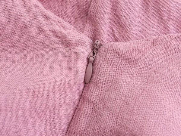 Linen Halter Neck Dress - Image 5