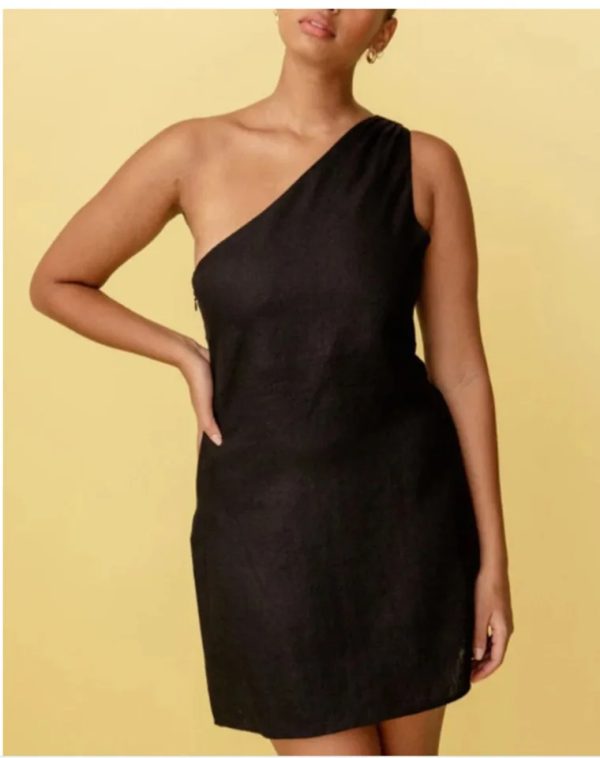 One Shoulder Mini Dress