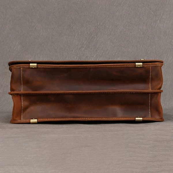 Leather Buisness Briefcase - Image 8