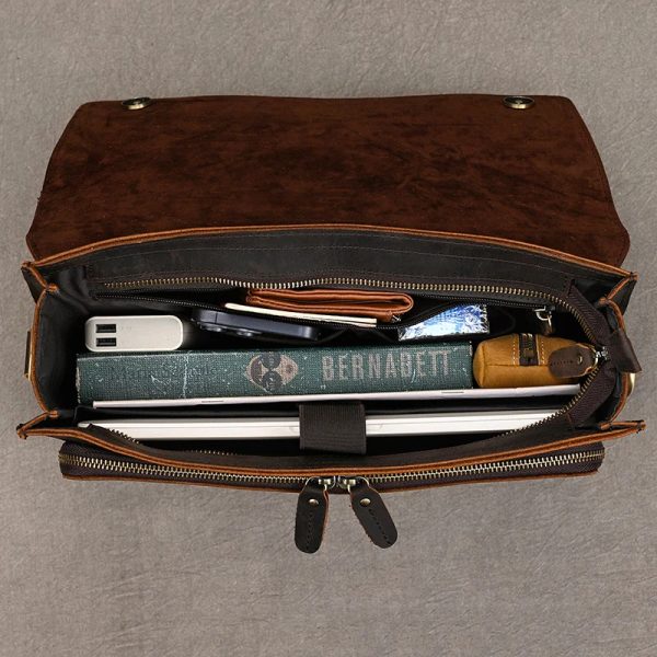 Leather Briefcase - Image 5