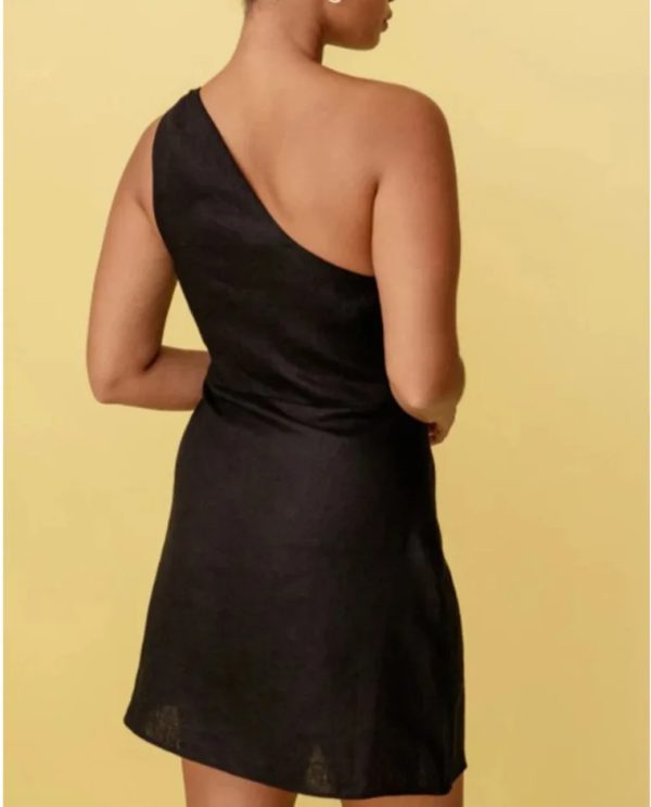 One Shoulder Mini Dress - Image 2