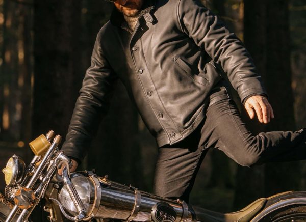 Black Aniline Leather jackets