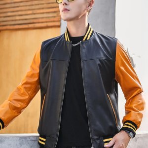 Varsity Leather Jacket