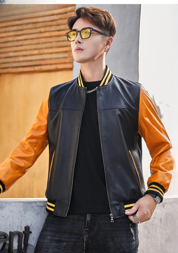 Varsity Leather Jacket