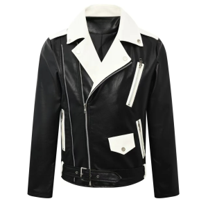 Black & White Riding Jacket