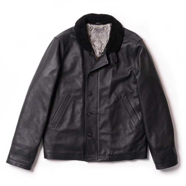 Black Aniline Leather jackets - Image 5