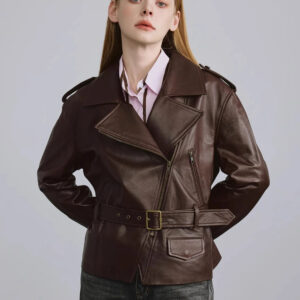 Midnight Luxe Pure Leather Moto Jacket