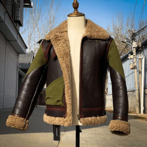 Heritage Aviator Shearling Leather Jacket