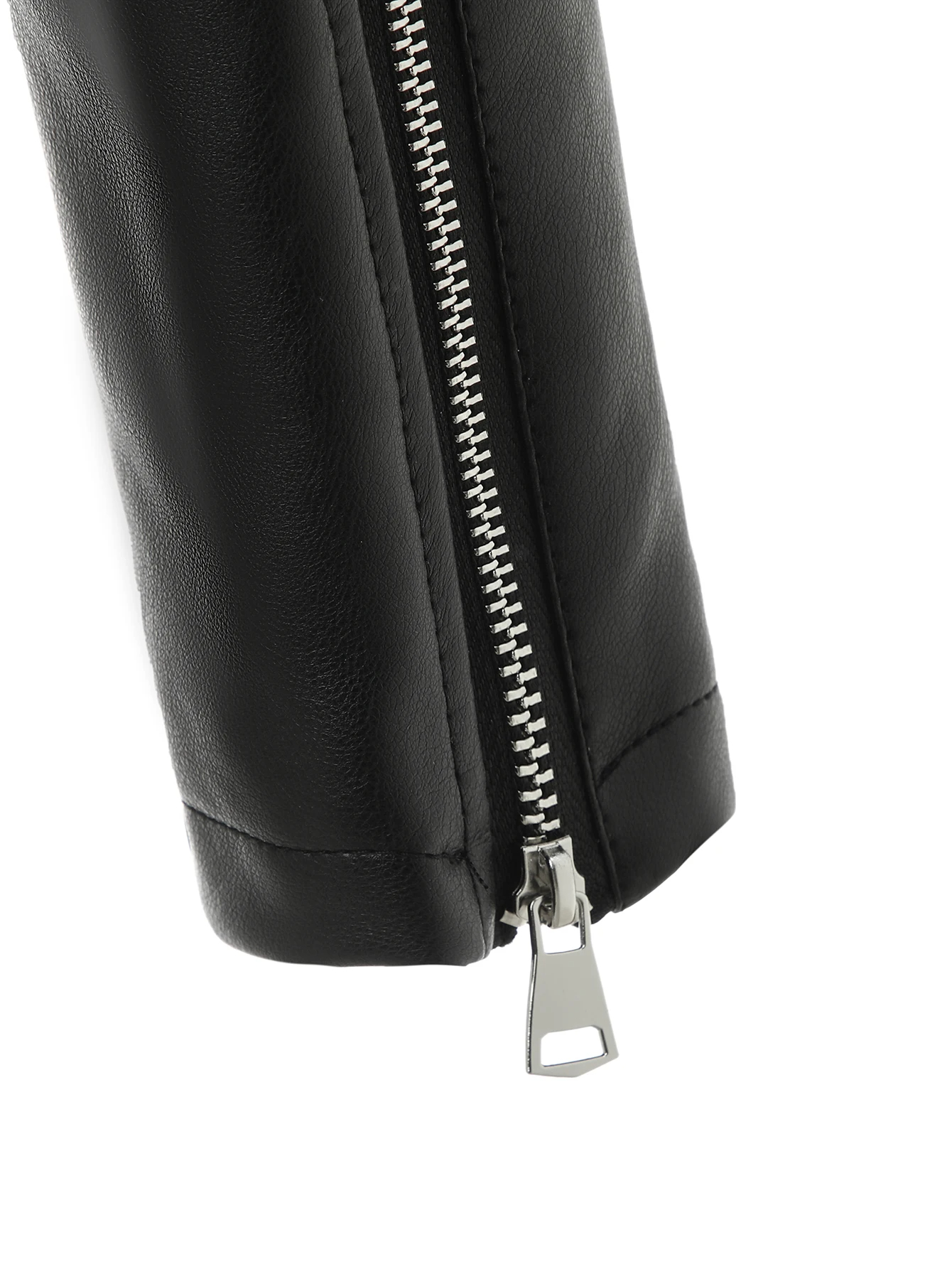 Midnight Rider Women’s Pure Leather Biker Jacket - Image 6