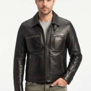 The Black Expedition Leather Jacket