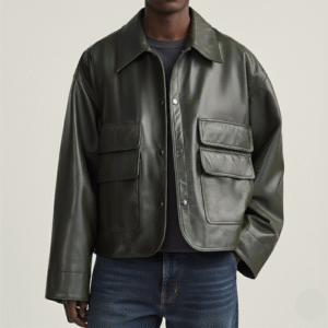 The Blacksmith Leather Chore Jacket